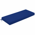 Cojín impermeable para banco de jardín de 2 plazas con lazos