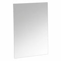 Espejos Adhesivos de Pared sin Marco 40 x 30cm para Baño, Dormitorio y Sala de Estar