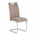 Juego de 4 Sillas de Comedor Modernas - Modelo Marc - Asiento Ergonómico y Patas Metálicas